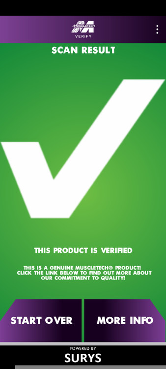 دارای کد اصالت از نرم افزار ماسلتک