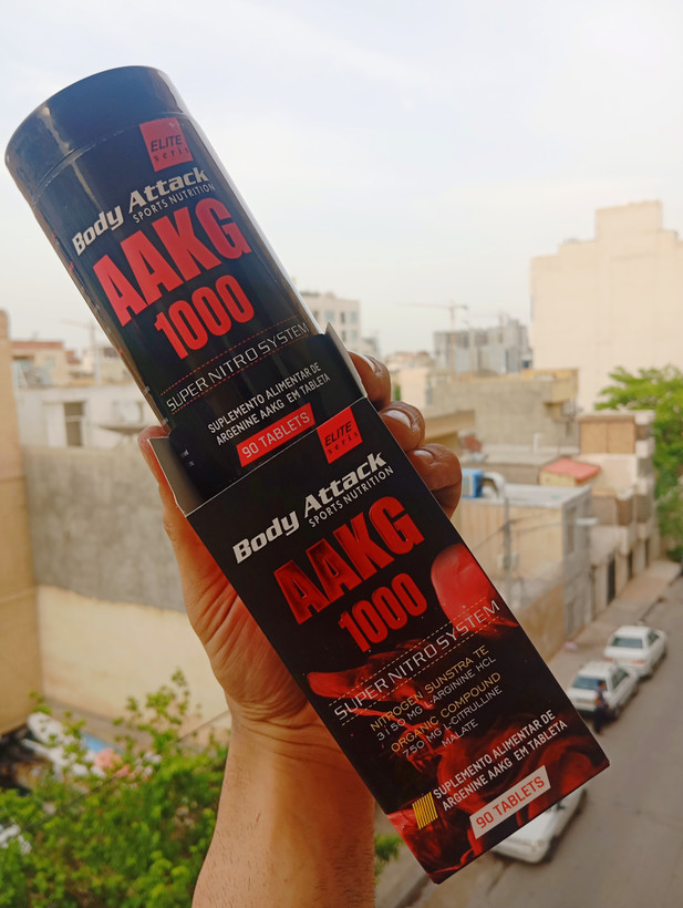 آرژنین AAKG 1000 آلفا کتوگلوتارت حرفه ای بادی اتک