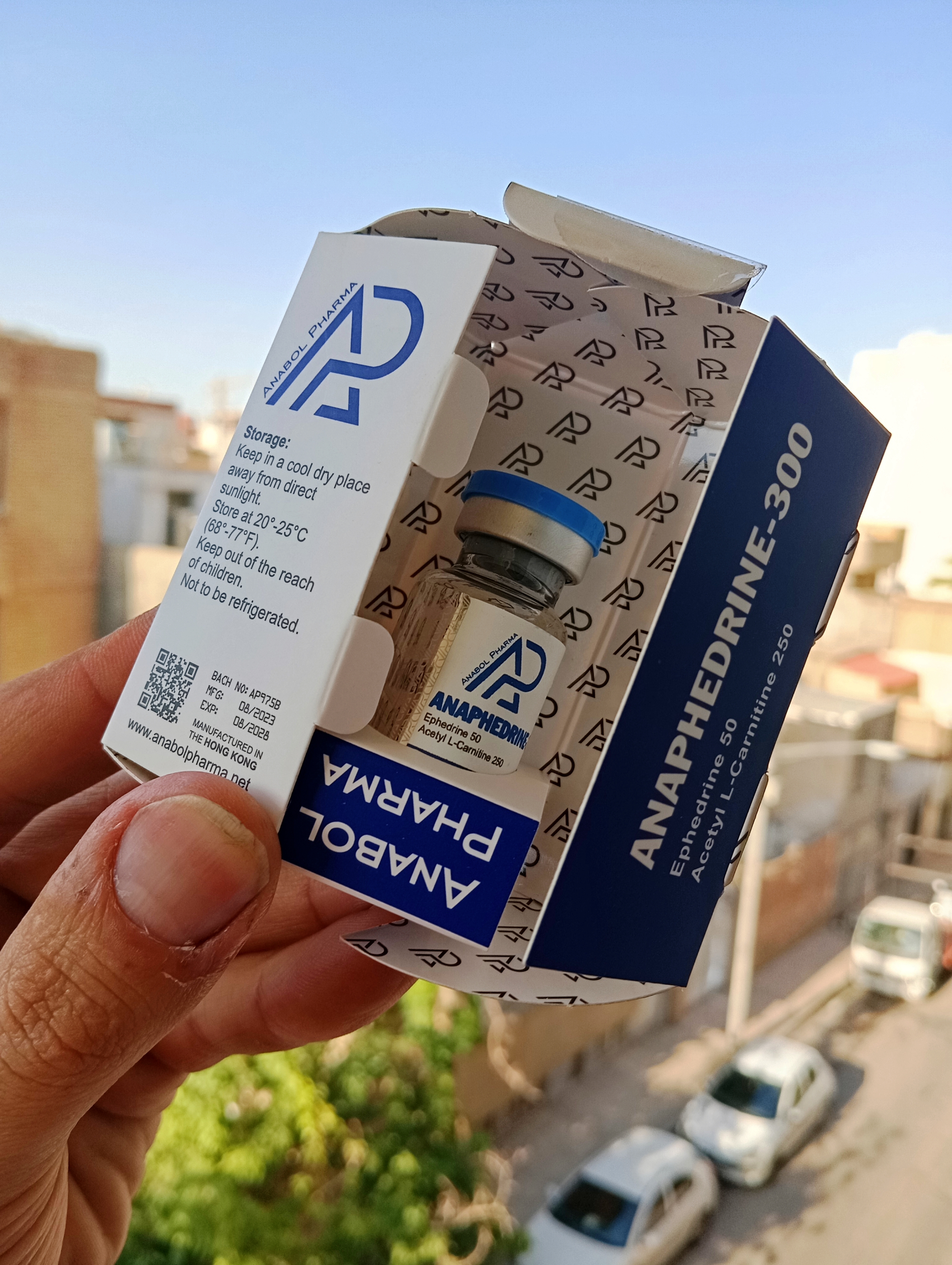افدرین 300 میکس با الکارنتین کمپانی قدرتمند آنابول فارما