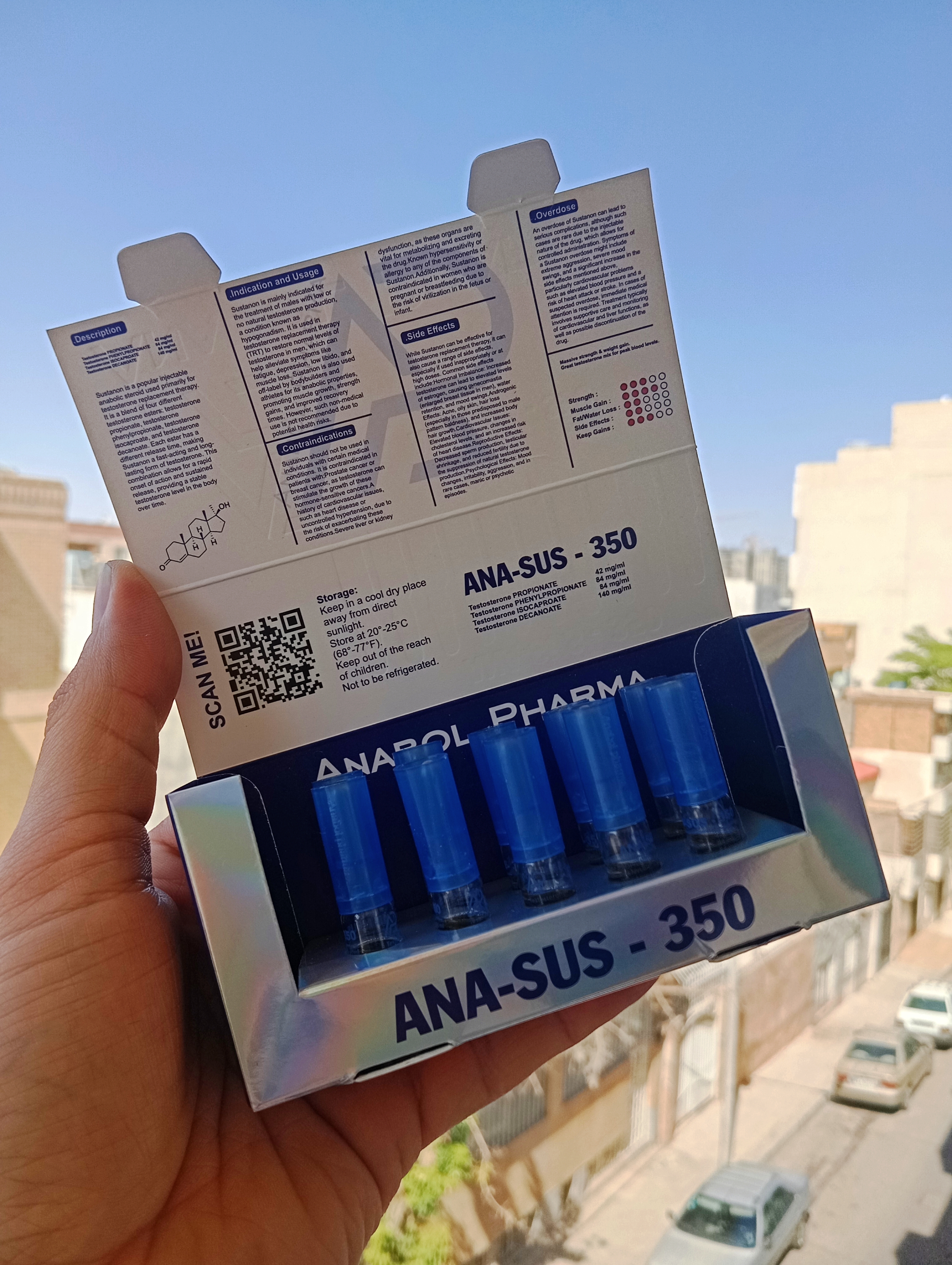 سوستانون 350 کمپانی قدرتمند آنابول فارما