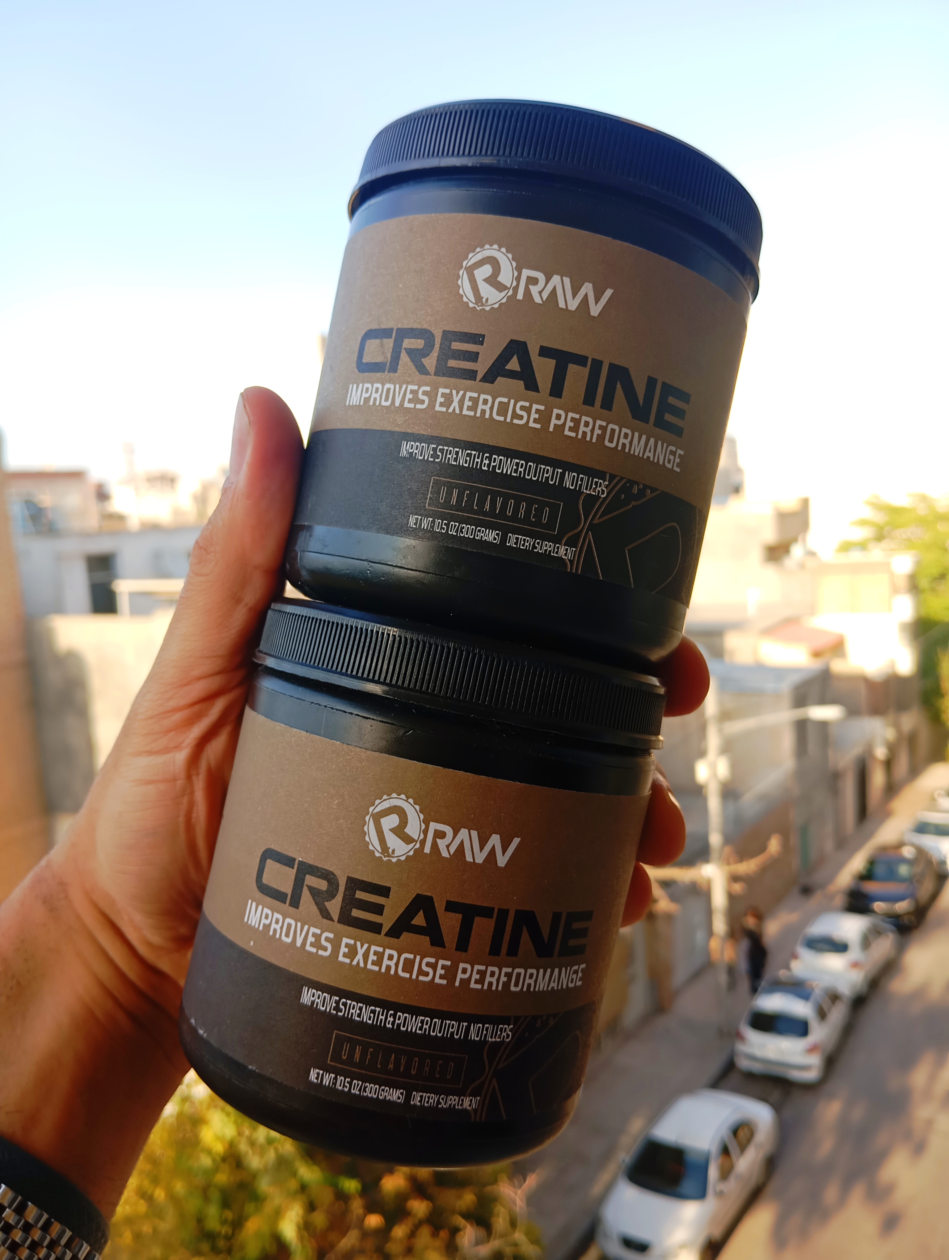 کراتین حرفه ای کمپانی قدرتمند raw nutrition